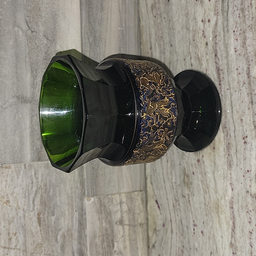 Moser Karlsbad Art Deco Glass Vase